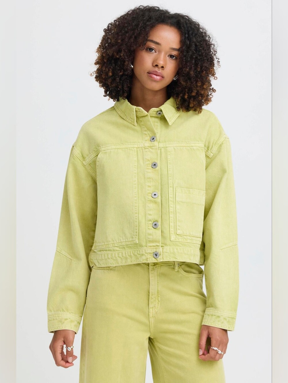 Ichi Denim Green Jacket